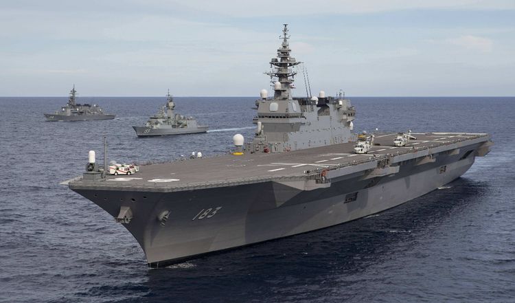 日本现代航母，技术革新与海军力量的象征，日本现代航母，技术革新的标志与海军力量的骄傲