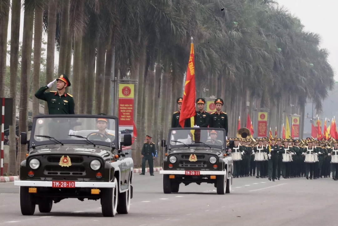 越南独立70周年大阅兵消息，展示国家力量与荣耀，越南独立70周年大阅兵展示国家力量与荣耀，震撼呈现！