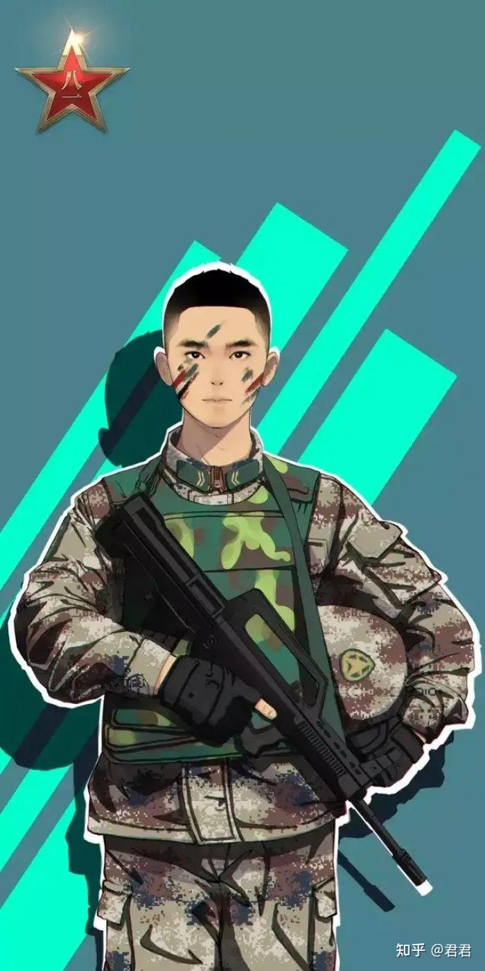 超霸气中国女兵的照片，展现力量与荣耀，中国女兵的力量与荣耀，霸气侧漏的照片展现风采