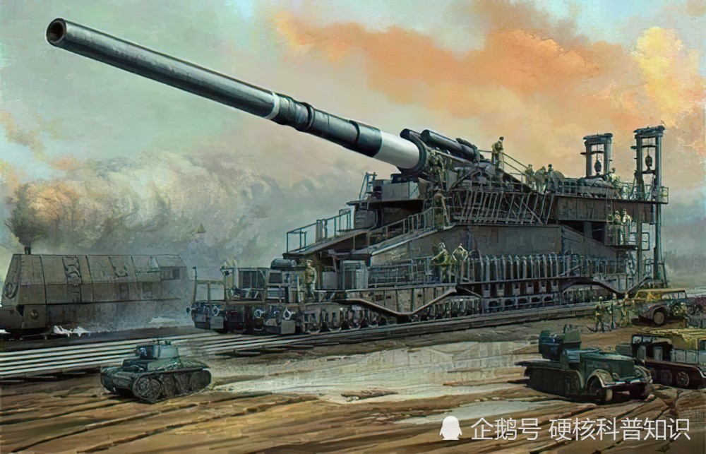 古斯塔夫巨炮真的存在吗？探寻历史真相，探寻古斯塔夫巨炮的历史真相，是否真的存在？