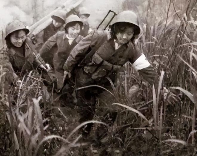 中国女兵在越南战争中的英勇事迹，中国女兵在越南战争中的英勇传奇