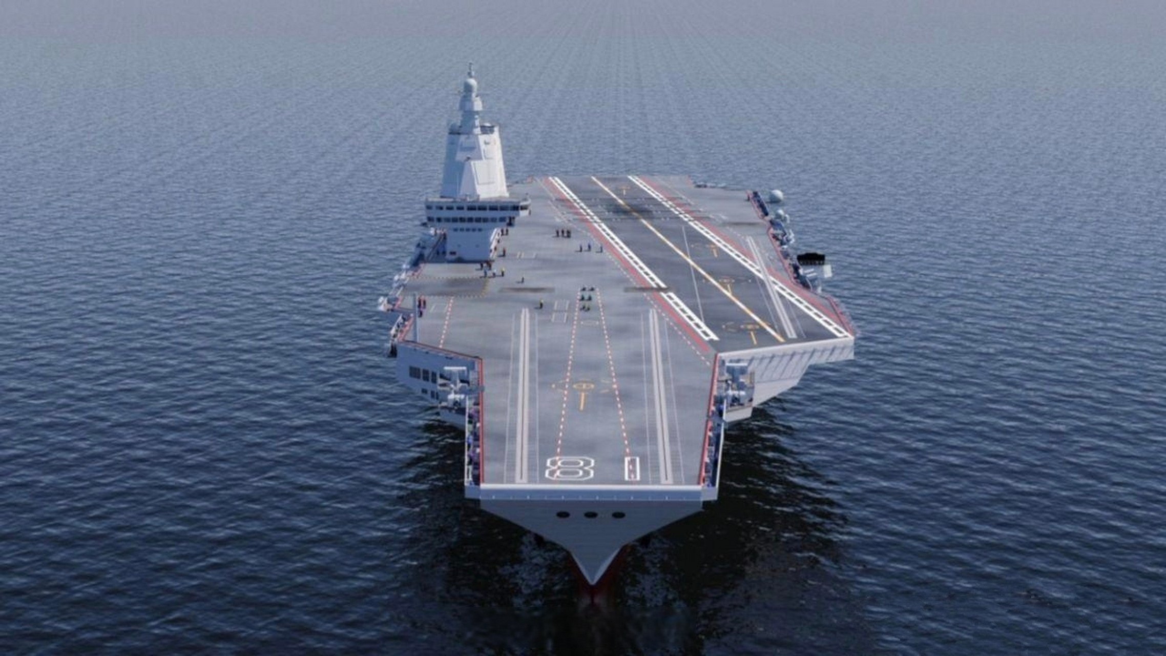 我国003型航空母舰，强大的海上力量与国防实力，我国航空母舰003型，展现强大的海上力量与国防实力