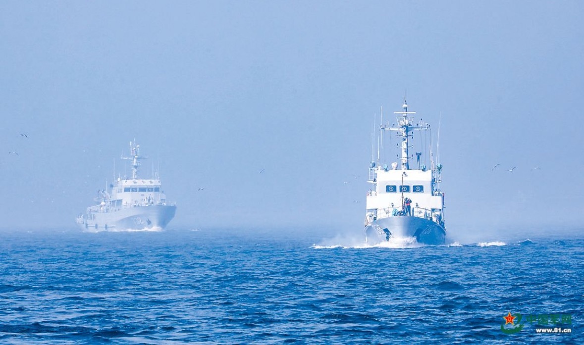 海军成立70周年海上阅兵首次亮相——壮丽海疆，荣耀瞬间，壮丽海疆的荣耀瞬间，海军成立70周年海上阅兵首次亮相