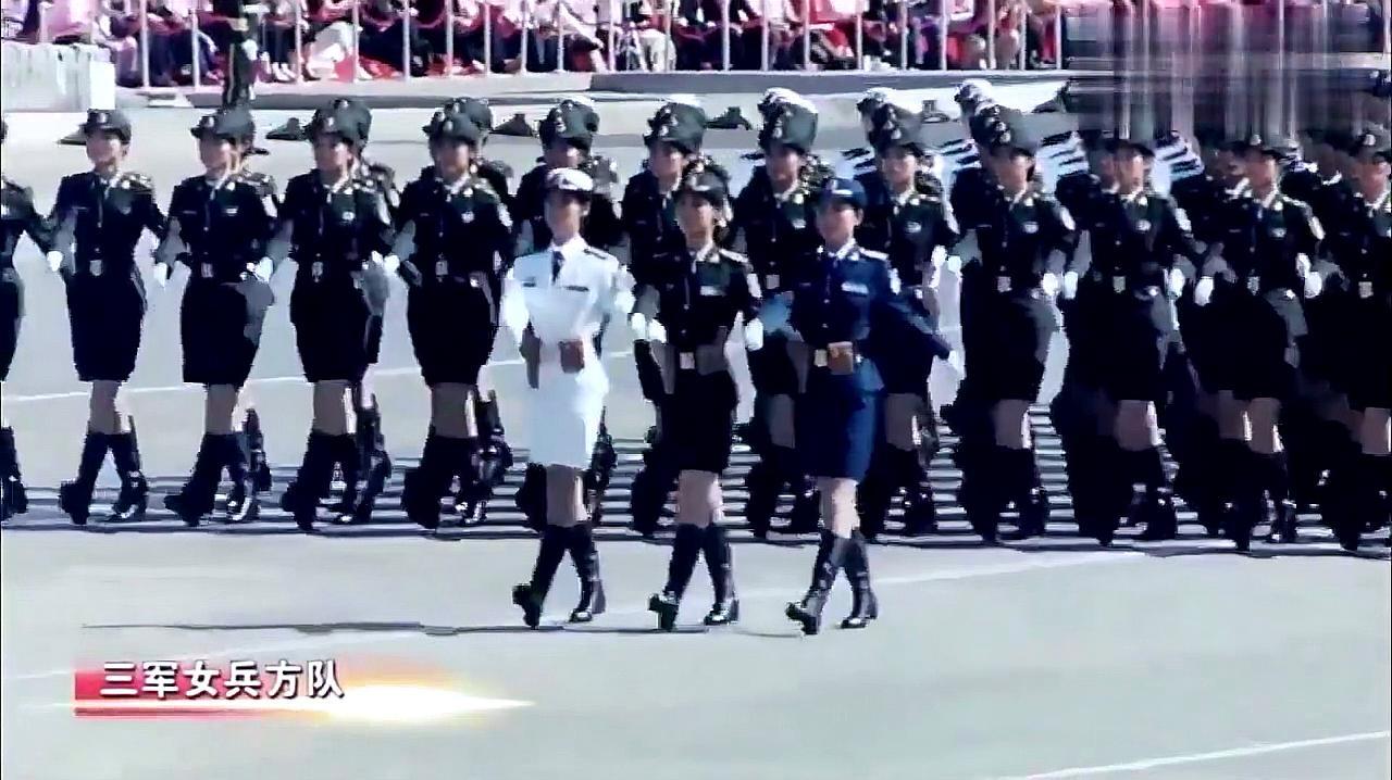 震撼登场！2019阅兵式女兵方阵视频回顾，震撼登场！女兵方阵闪耀阅兵盛典回顾视频