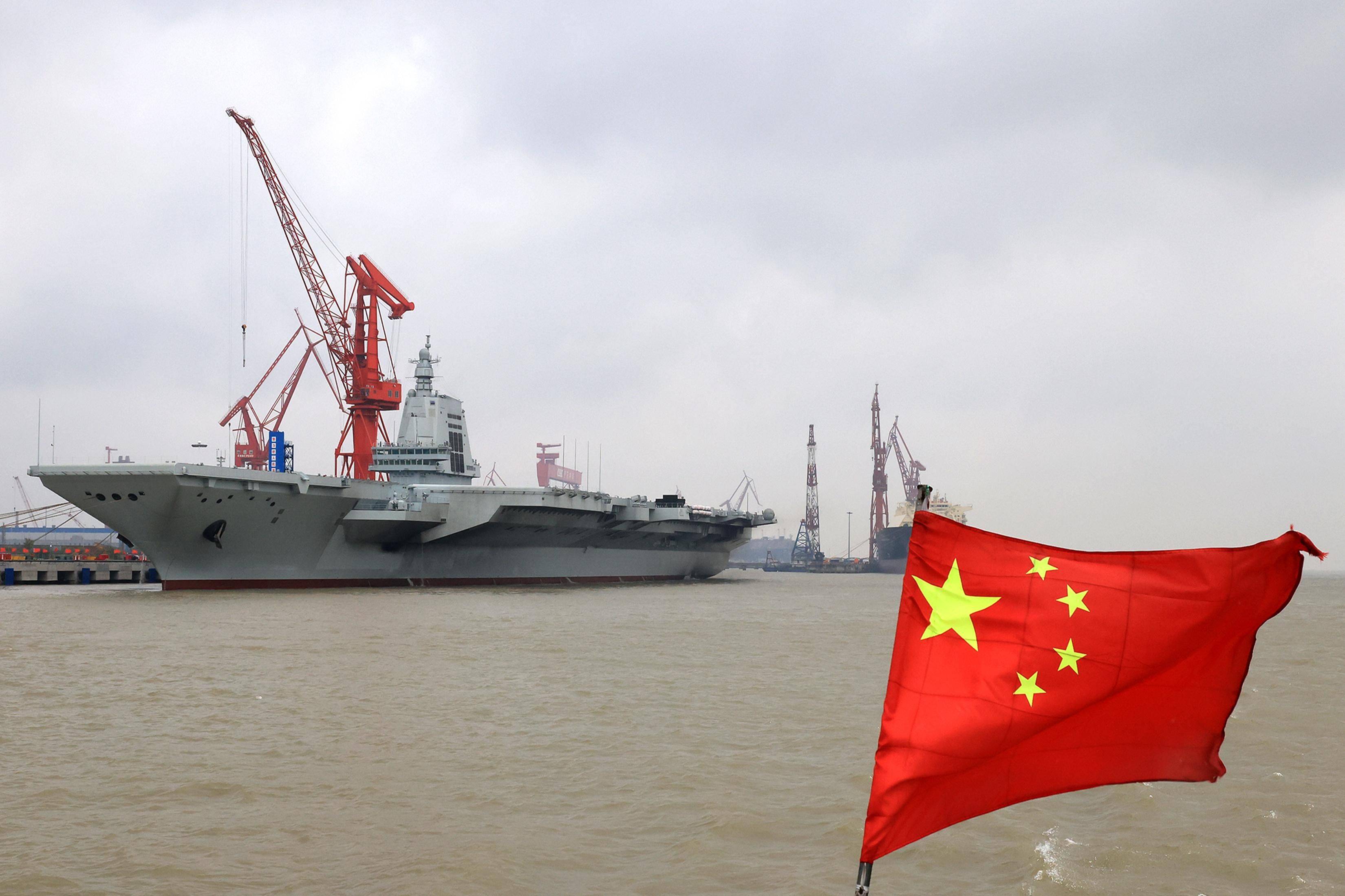 中国第四艘第五艘航母开建，揭示未来海上力量的崛起，中国航母新篇章，未来海上力量的崛起 —— 第四艘与第五艘航母开建在即