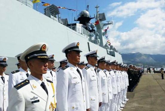 海军成立70周年海上阅兵