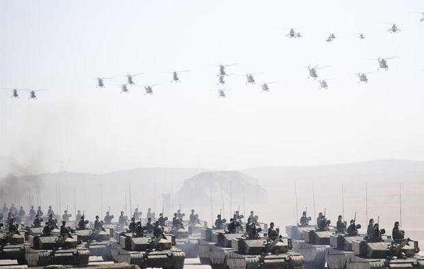 朱日和阅兵方阵，展现中国力量的盛大仪式，朱日和阅兵方阵，中国力量的壮丽展示