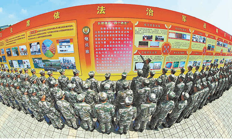 依法治军与以情带兵的关系，和谐融合，共筑强军梦，依法治军与以情带兵，和谐融合，共筑强军梦之道