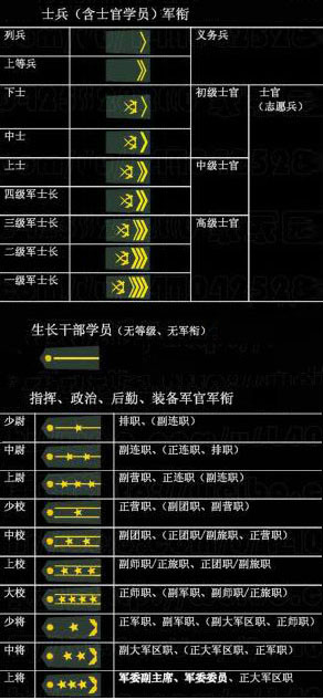 中国人民解放军编制概览，中国人民解放军编制概览概览全貌