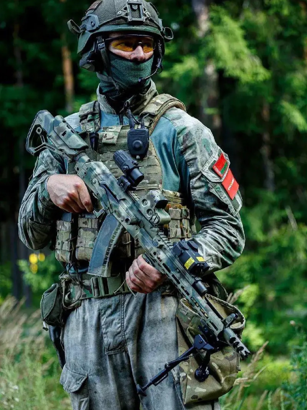 特种兵的图片，展现独特魅力的战士风采，特种兵风采独特魅力展示图片集