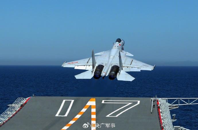 山东舰实战化训练画面曝光，展现中国海军力量的崛起，山东舰实战化训练画面曝光，中国海军力量的崛起与实战能力检验
