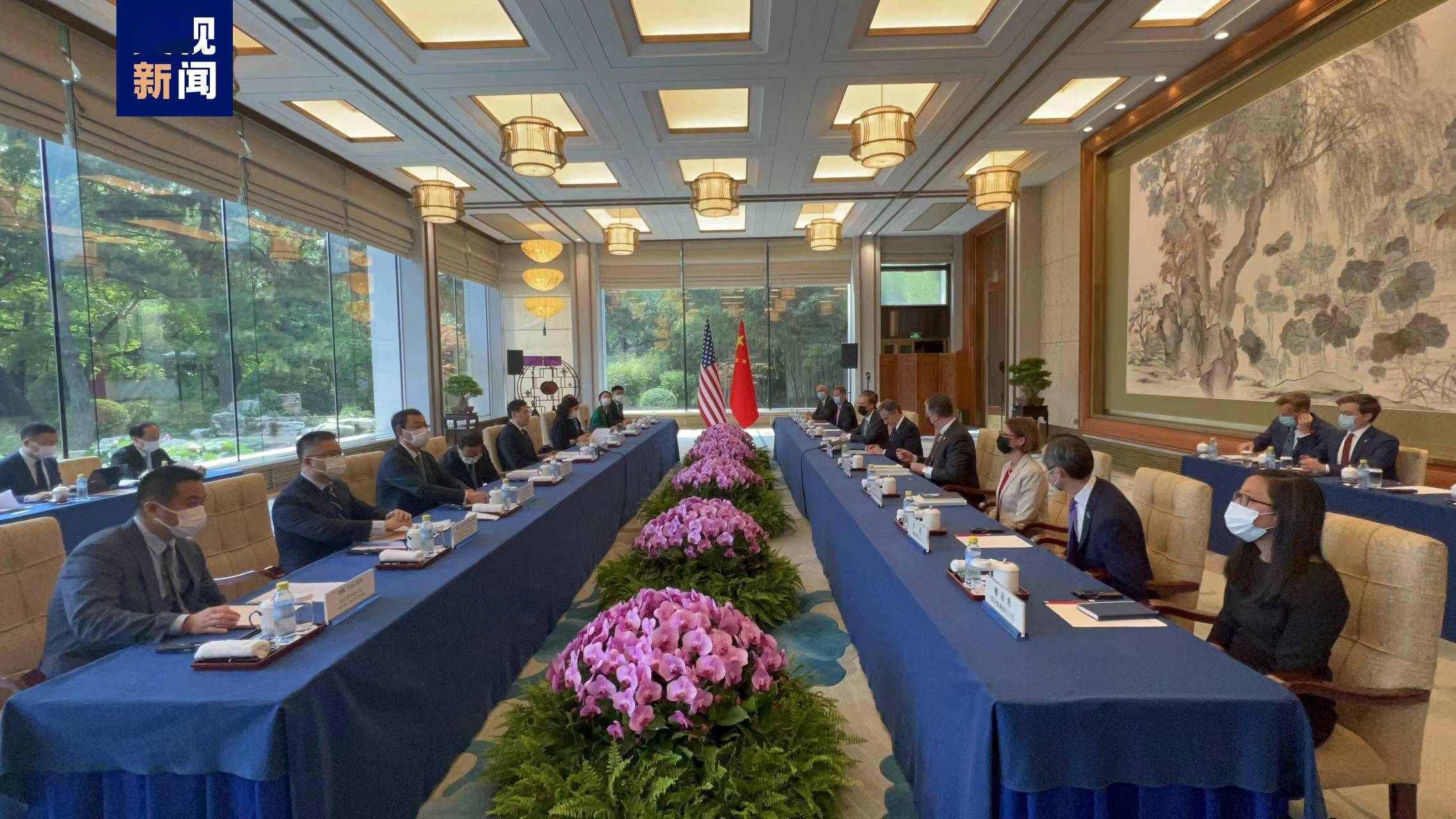 中美外长会谈，深化理解，共话未来，中美外长会谈，深化理解，携手共话未来