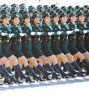 三军女兵方队阅兵式的独特魅力与重要性，三军女兵方队阅兵式的独特魅力及其重要性