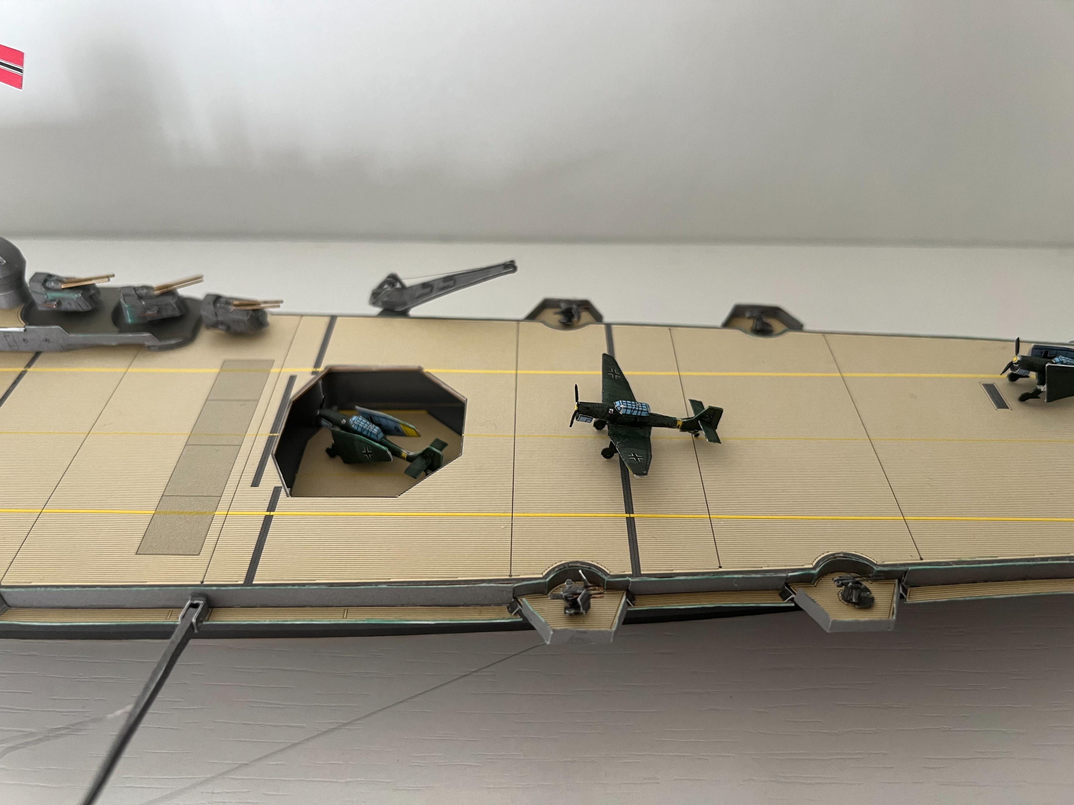 航空母舰模型制作